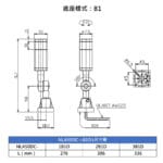 NLA50DC-XB1D尺寸圖