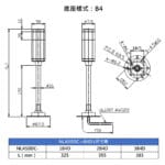 NLA50DC-XB4D尺寸圖