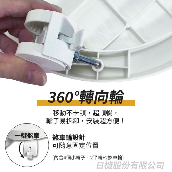 抽屜式移動花盤HS-415具備360°轉向輪，拆裝方便，剎車輪設計可固定花盤位置，提供穩固且便利的移動功能。