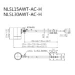 NLSL15、30-AC-H尺寸圖