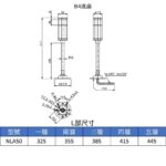 NLA50-B4-尺寸圖