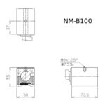 NM-B100尺寸圖