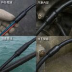 含膠熱縮套管使用示意圖