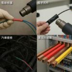 熱縮套管使用示意圖