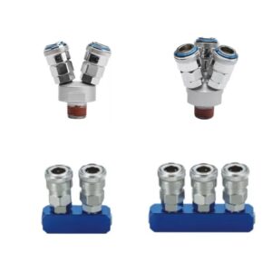 多通快速接頭 二通 三通 PT內外牙 空壓接頭 快接頭 風管接頭